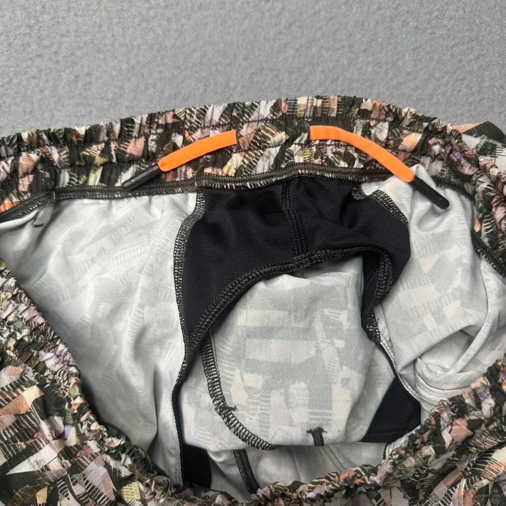 Lululemon Pace Breaker Shorts Men Medium Olive Multi 7